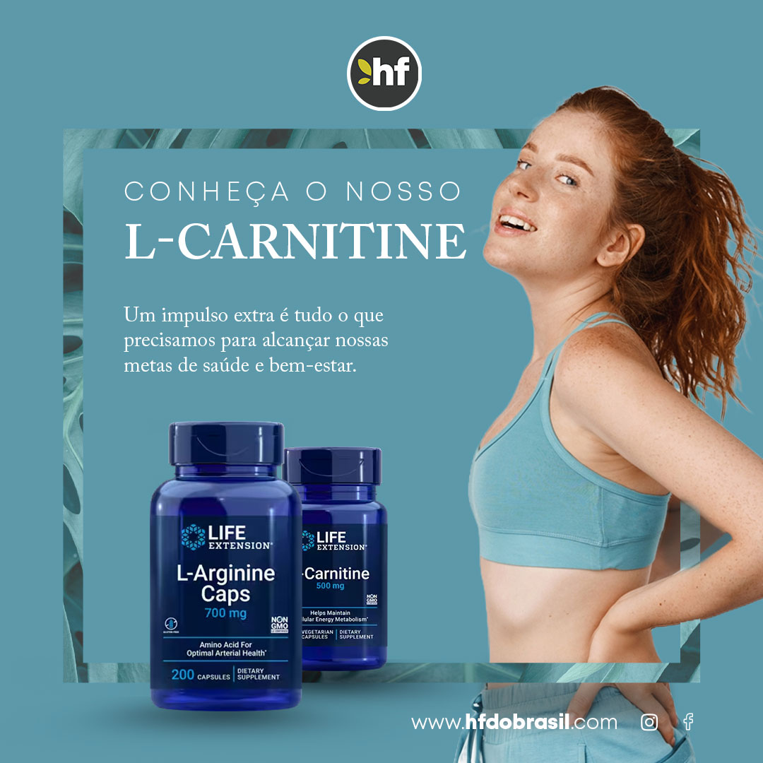 L-Carnitina e L-arginina suplementos