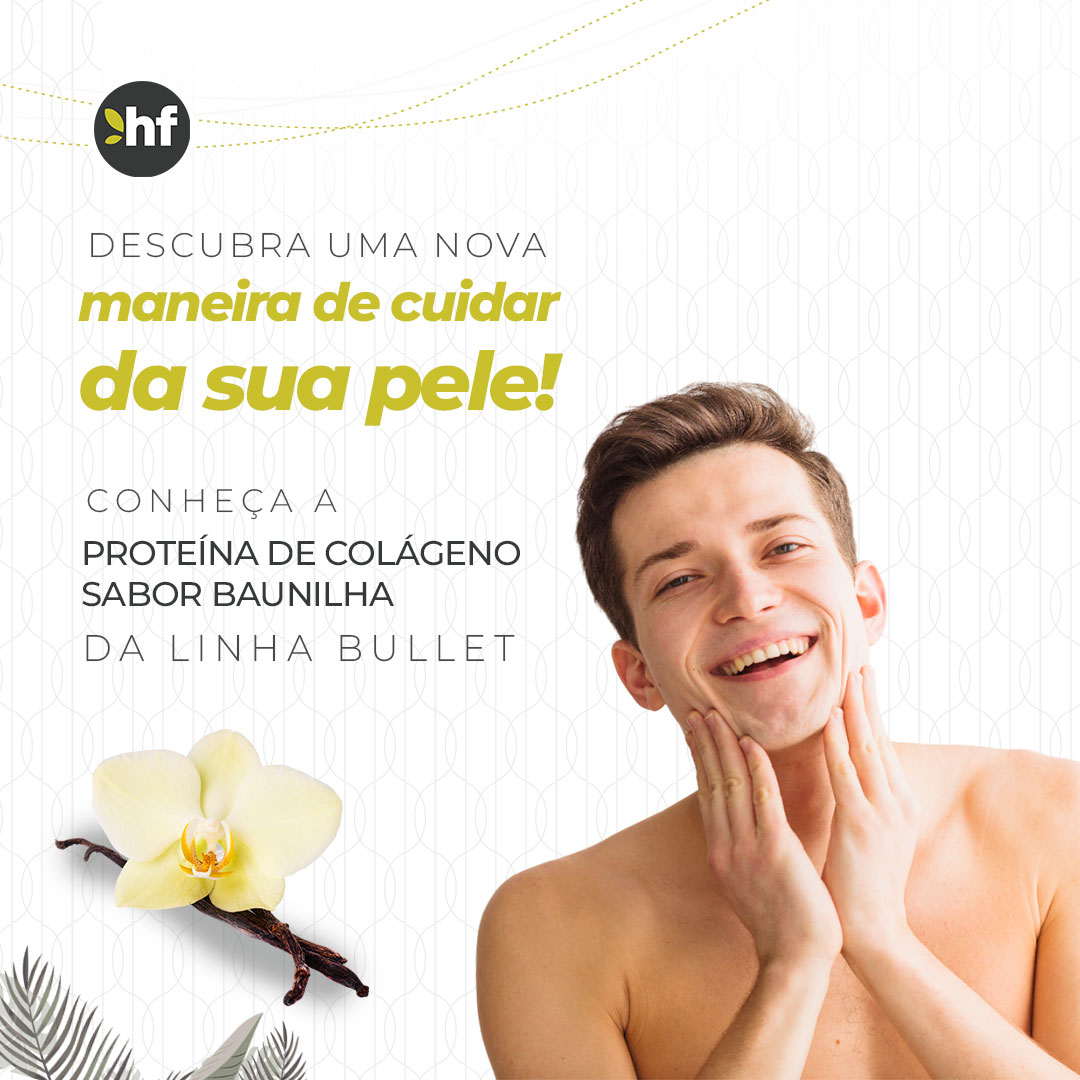 Proteína de Colágeno sabor Baunilha