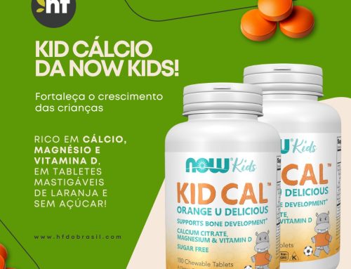 Fortaleça o crescimento das crianças com Kid Cálcio da Now Kids! 🥛💪