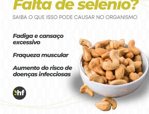 Falta de selênio do organismo