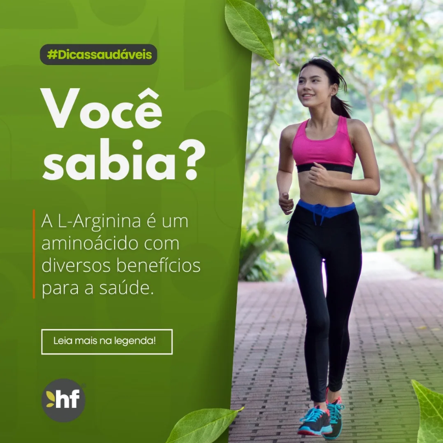 Você sabia da L-Arginina?